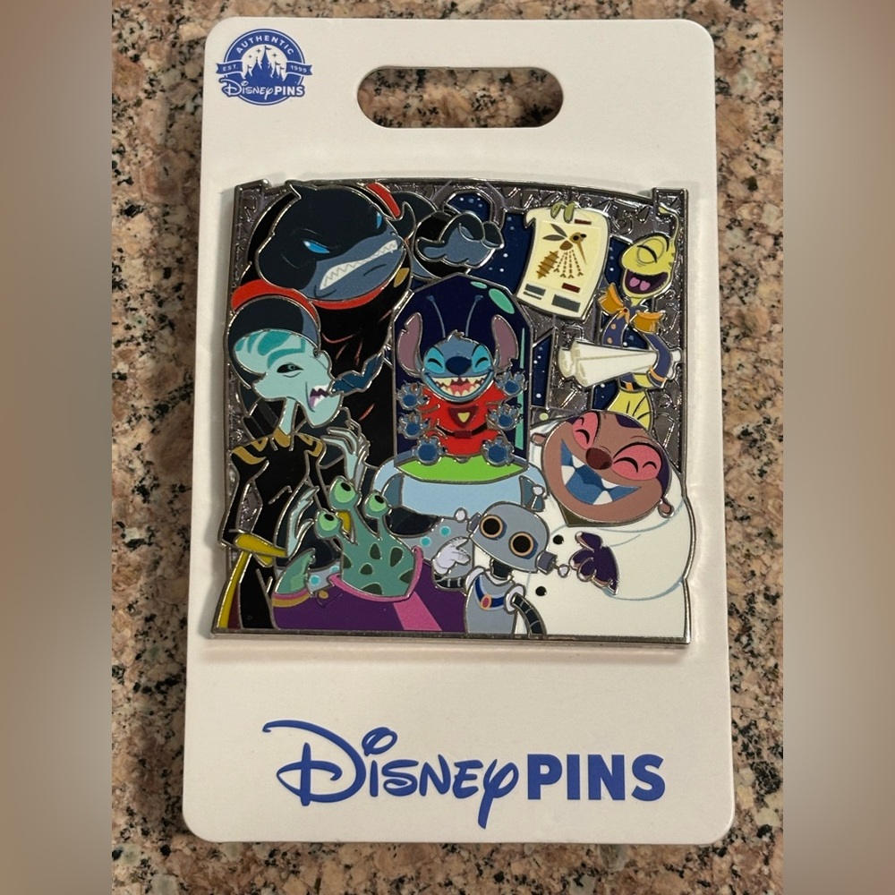 Disney Parks Lilo And Stitch Supporting Cast Pin Family Cluster New 2024 Pin
